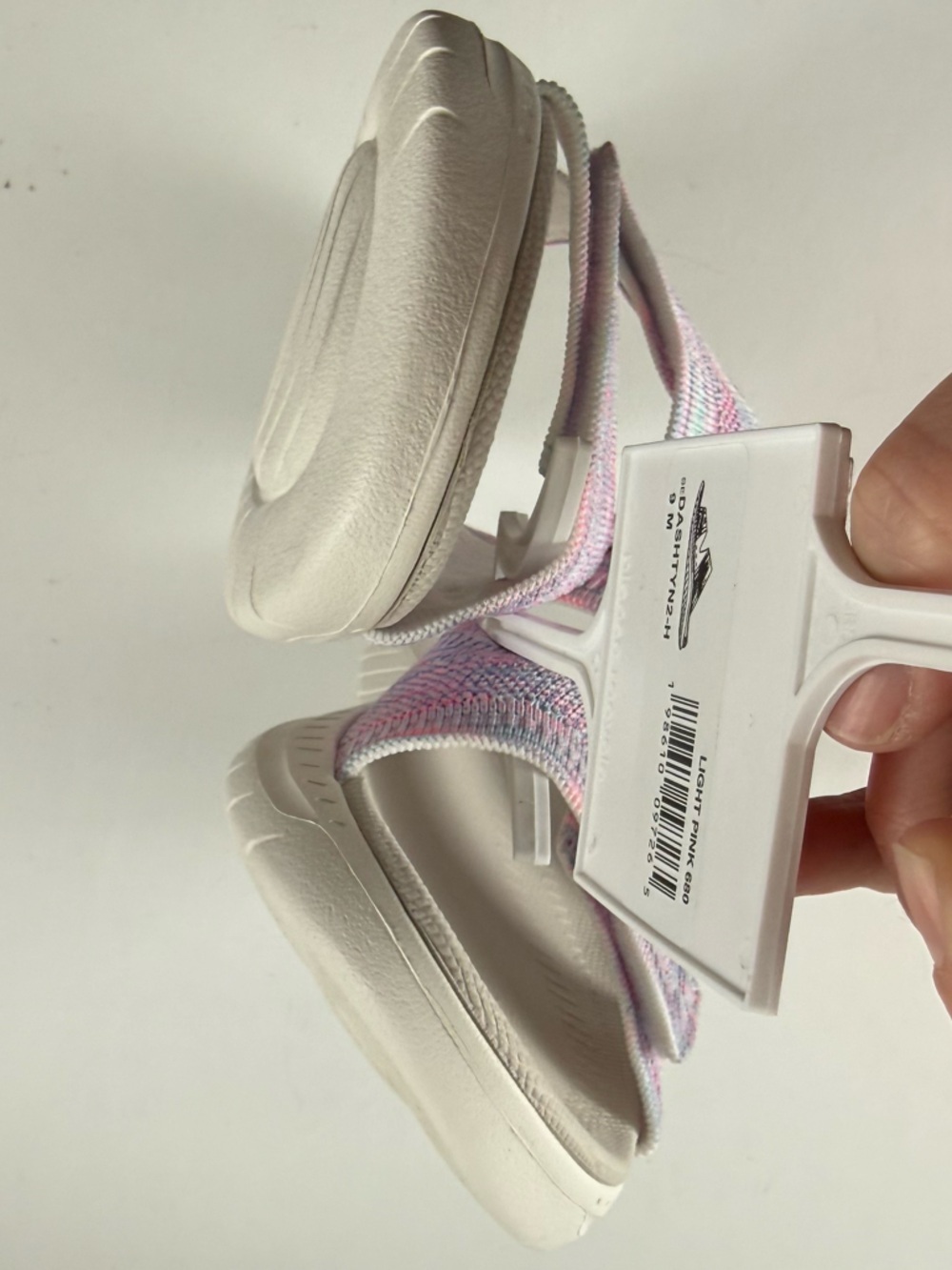 Easy Spirit Dashtyn Double Band Slip-On Sandals Womens 9M Light Pink Sandals NWT - Picture 6 of 11